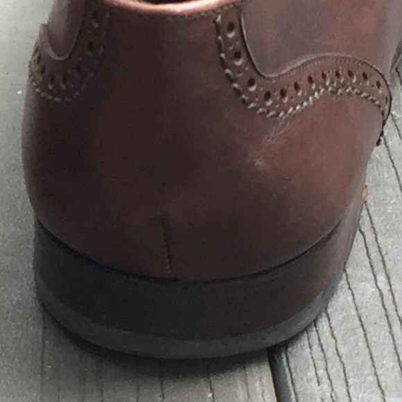 YVES SAINT LAURENT  Brown Leather Tassel Loafers